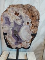 Roze amethist met Paarse amethist - Afbeelding 5