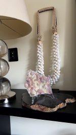 Flower amethyst met standaard