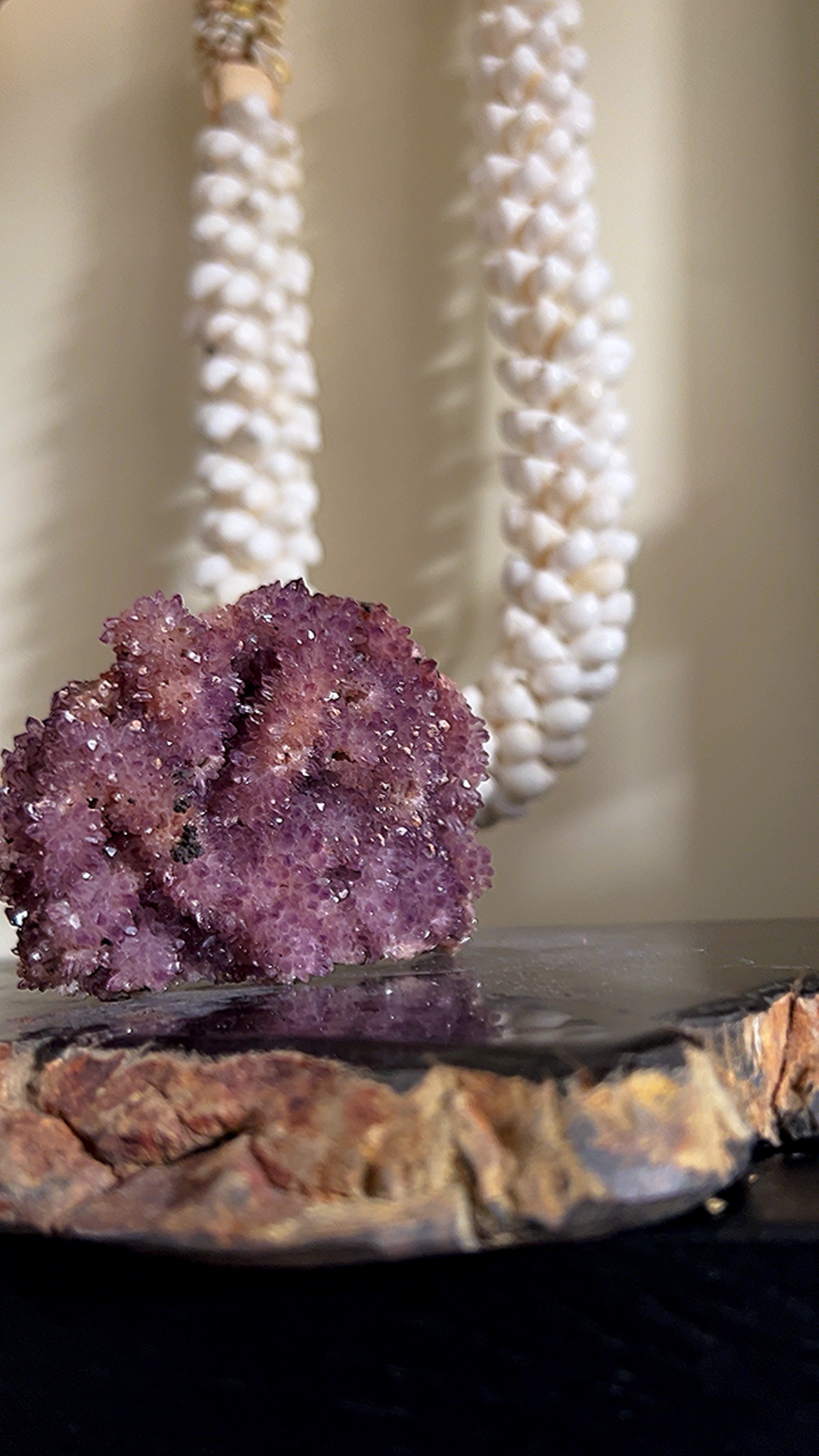 {"eId":"3185193701739990","CameraPosition":1} Spirit kwarts met amethist - Afbeelding 1