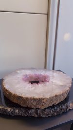 Amethist met kwarts portaal/dienblad - Afbeelding 5