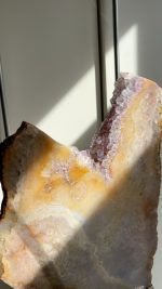Pink amethyst on stand/ roze amethist op standaard exclusief - Afbeelding 11