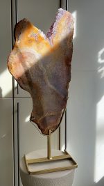 Pink amethyst on stand/ roze amethist op standaard exclusief - Afbeelding 13
