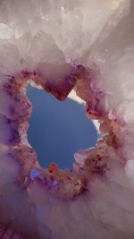 Amethist met kwarts portaal/dienblad - Afbeelding 6