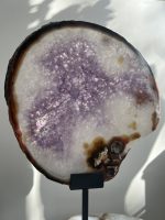 Agaat met amethist op standaard - Afbeelding 5