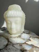 Large Boeddha van calciet - Afbeelding 5