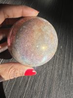 Angel aura quartz sphere 1.3 - Afbeelding 6