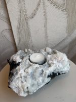 Theelichthouder Calciet met kwarts - Afbeelding 4