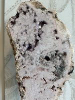 Roze amethist op standaard 1.3 dubbelzijdig gepolijst - Afbeelding 3