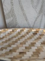 Schaal mother of pearl tray parelmoer - Afbeelding 3