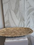 Schaal Mother of pearl tray parelmoer gold