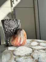 Versteend hout hart bruin/rood - Afbeelding 4