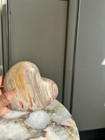 Versteend hout hart bruin/rood - Afbeelding 5