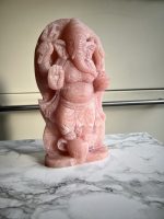 Pink Jade Ganesha