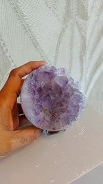 Amethist statement piece bol - Afbeelding 6