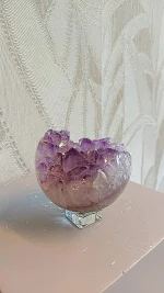 Amethist statement piece bol