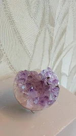 Amethist statement piece bol - Afbeelding 3